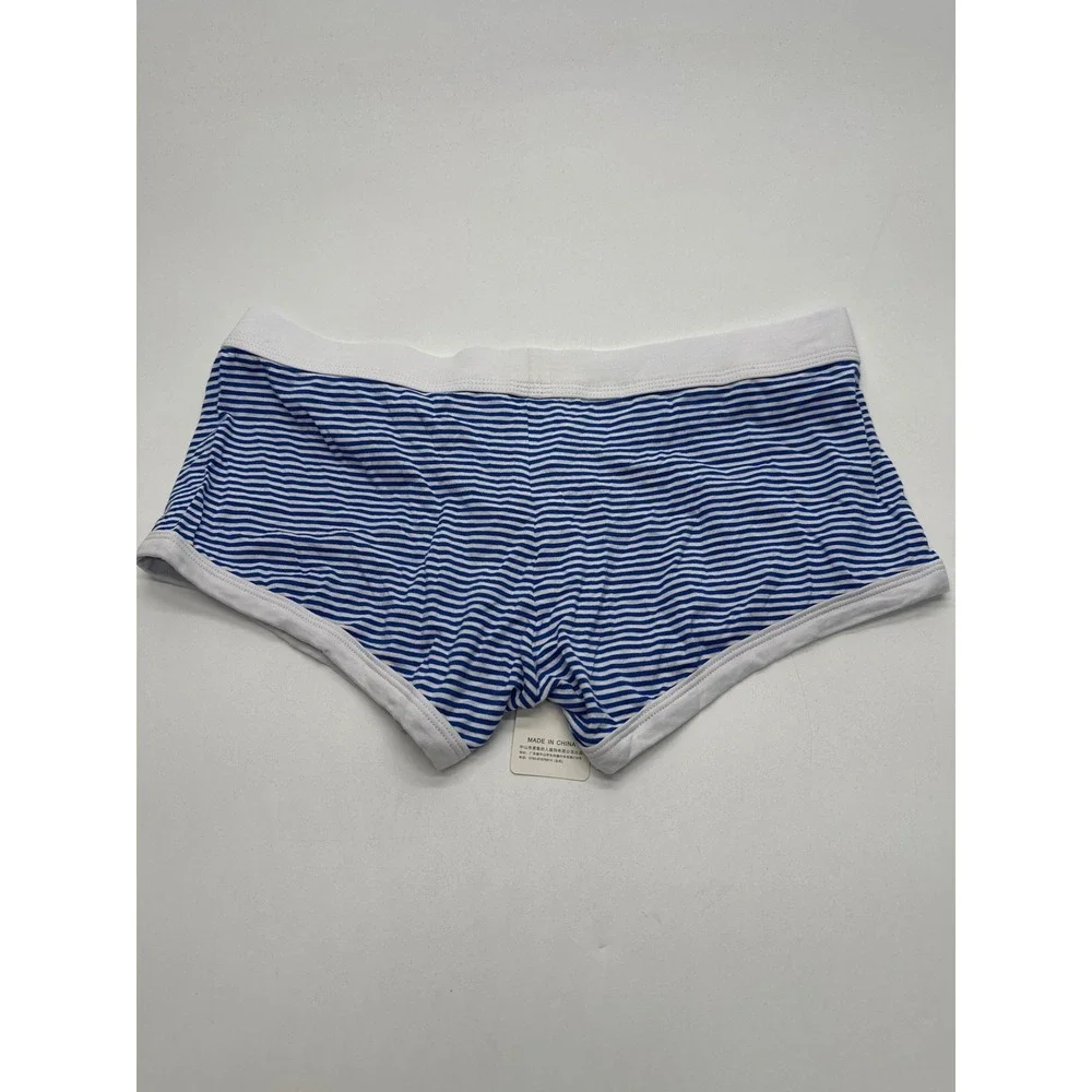 Brave Person Mens Blue Striped Boxer Briefs‎ Underwear | Comfortable  large nwt
